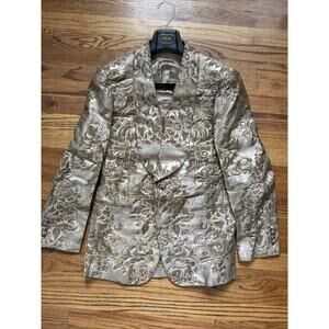 Frere FLORAL SINGLE BREASTED BLAZER